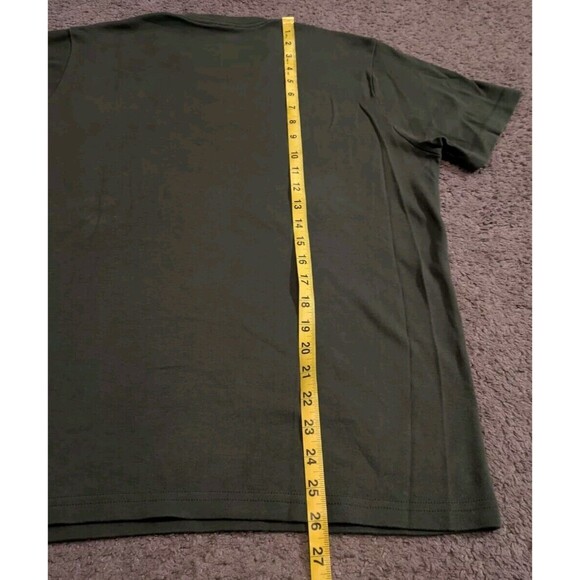Octobers Very Own Drake OVO Owl Classic T-Shirt Green Made in Canada Men's Large - Picture 7 of 7